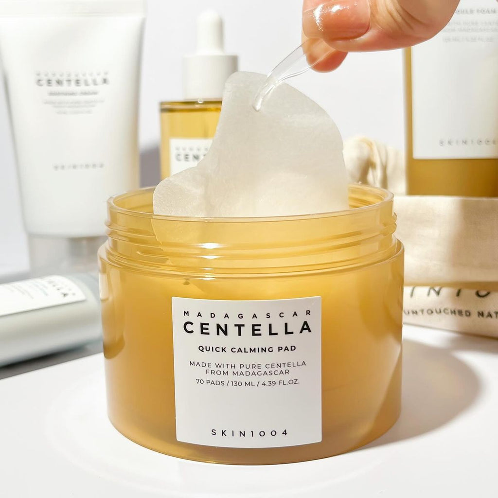 Pads Calmantes com Centella Asiática e Panthenol para Alívio Instantân