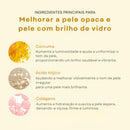 Máscara Facial Noturna com Ácido Kójico e Cúrcuma