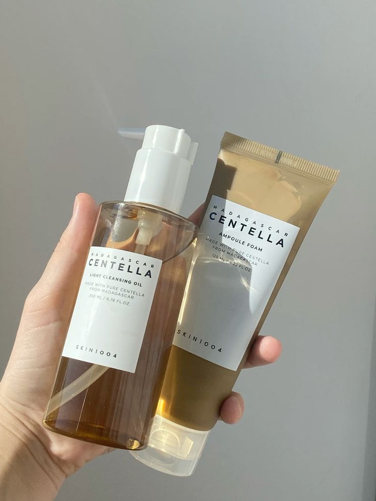 Kit Duo de Limpeza Profunda Skin1004 Centella Óleo + Espuma, para Pele